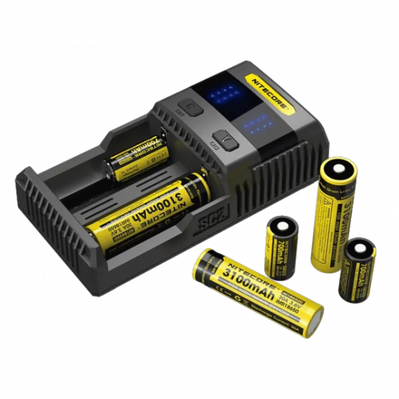 Зарядное устройство Nitecore SC2 для аккумуляторов (двухканальное) Винница