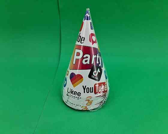 Колпаки праздничные маленькие 20шт 