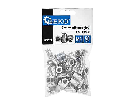Заклепки різьбові "GeKo" М5 алюмінієві, пачка 50шт. Киев