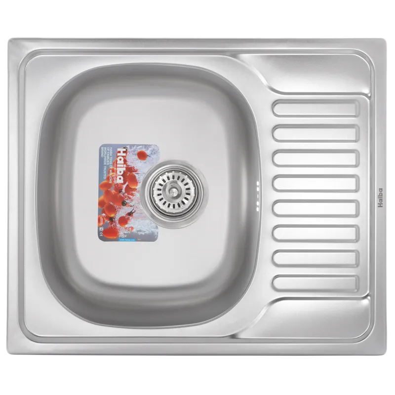 Мийка кухонна HAIBA 58x48 (decor) (HB0646) Київ - фото 1