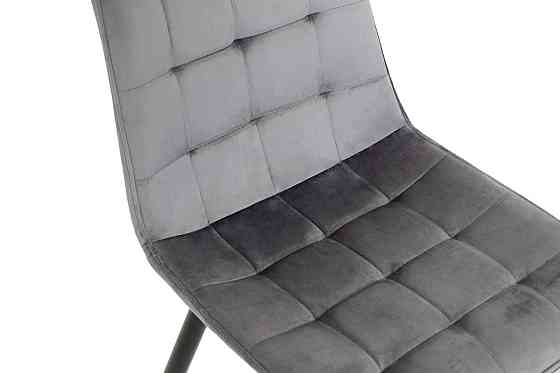 Стілець Віллі чорний/ велюр сірий Київ