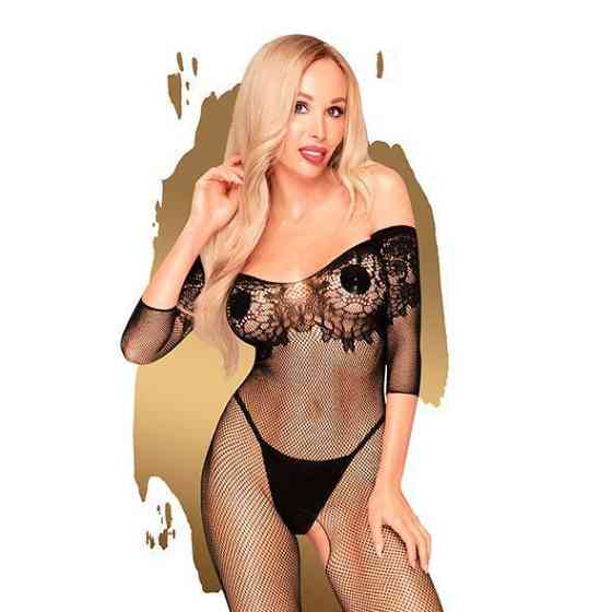 Бодистокинг с имитацией лифа Penthouse - High Profile Black XL Sex Aura Киев