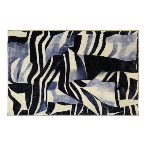 Килимок універсальний для підлоги Плюш Абстракція 75*150см сірий Дариана Житомир - фото 1