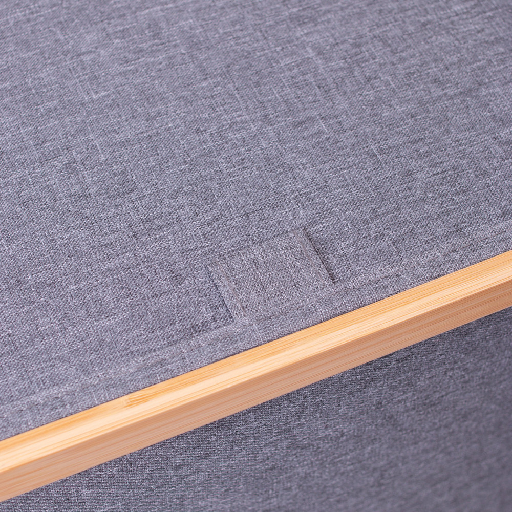 Yiwu Кошик для білизни з кришкою 40×30×60 (см) м'який 70 (л) HP-41-16 Київ - фото 8