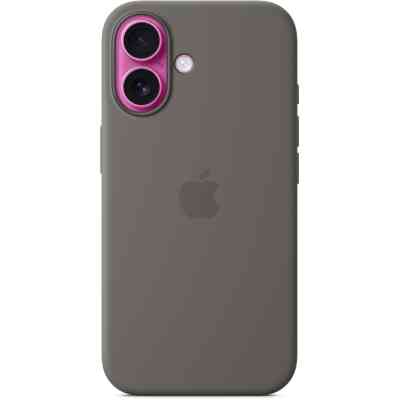 Чехол для мобильного телефона Apple iPhone16 Silicone Case with MagSafe - Stone Gray (MYY33ZM/A) Винница