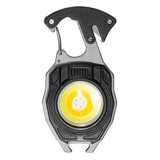 Ліхтар туристичний акумуляторний ZTZ LED 7 режимів (Чорний) Миколаїв