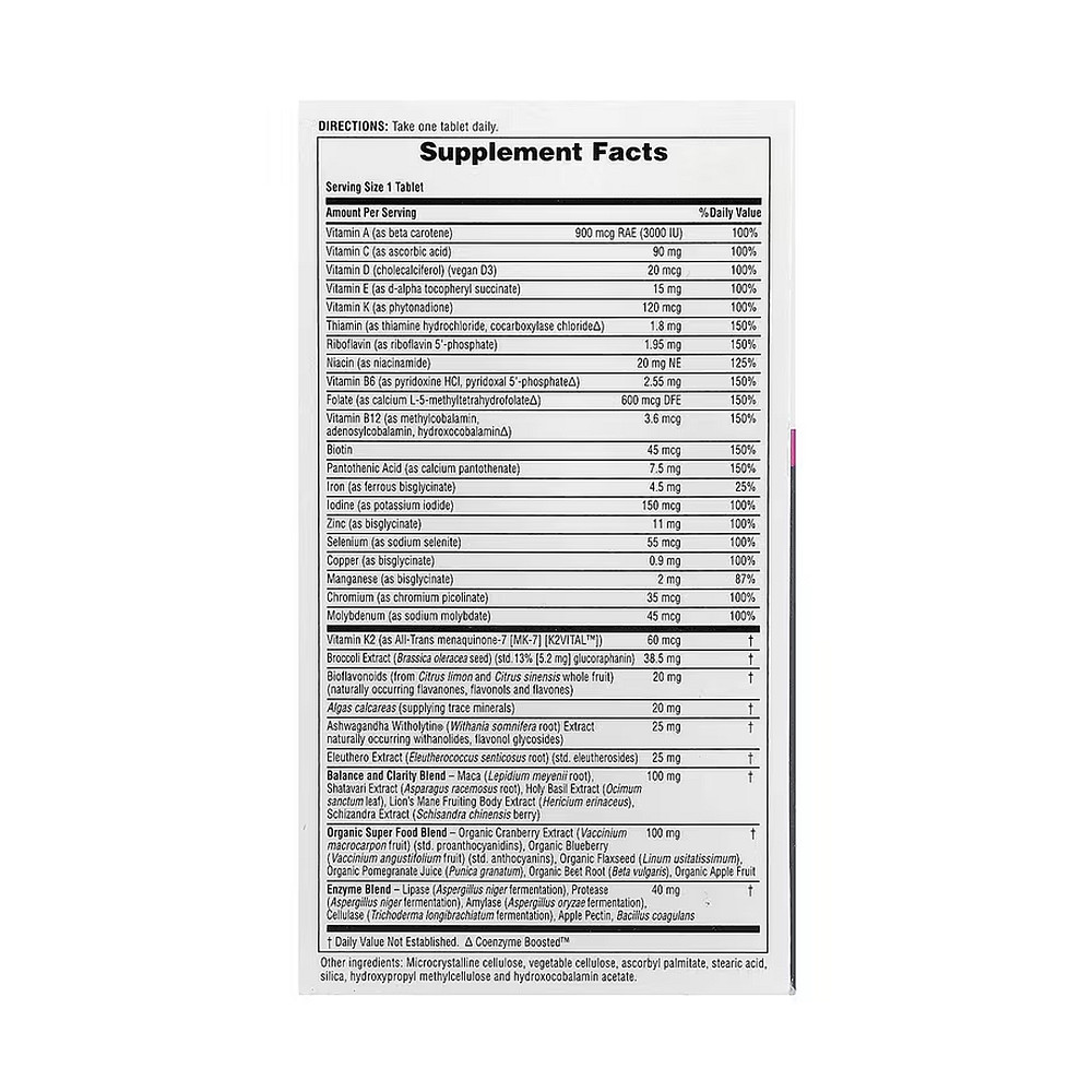 Мультивітаміни для жінок Nature's Plus Her Journey Once Daily Multi 30 таблеток Луцьк - фото 2