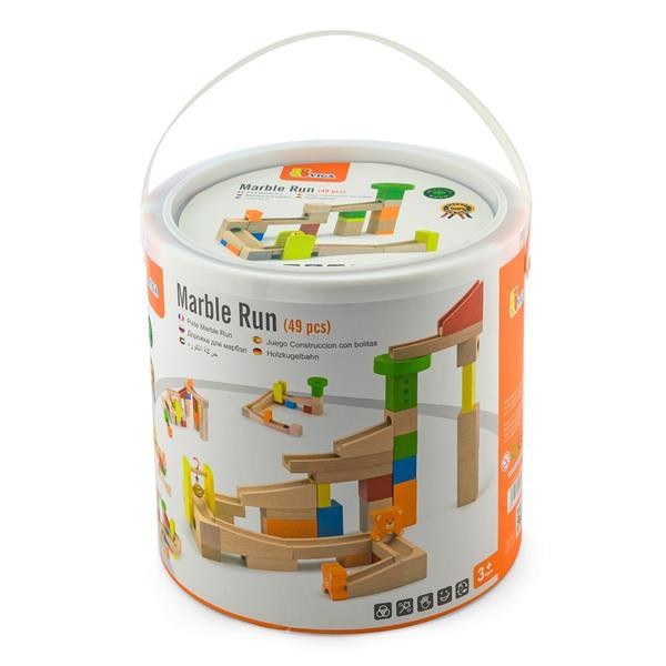 Конструктор Viga Toys Гірки для кульок 49 елементів (51619) Харьков - изображение 1