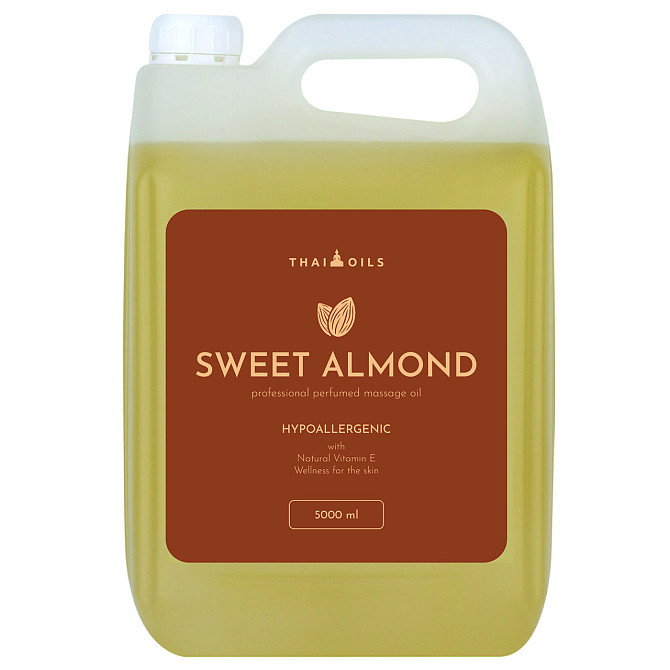 Професійна масажна олія «Sweet almond» 5000 ml для масажу Київ - фото 1