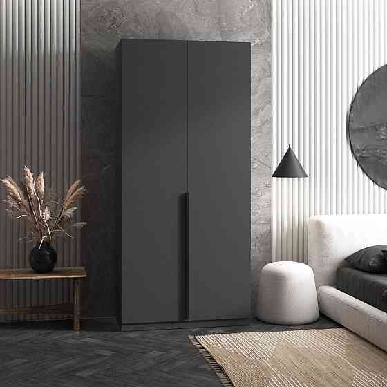 Шкаф для одежды VAYS M-26, с полками, ЛДСП, 100×50×220 см - для спальни, гостиной, прихожей Львов