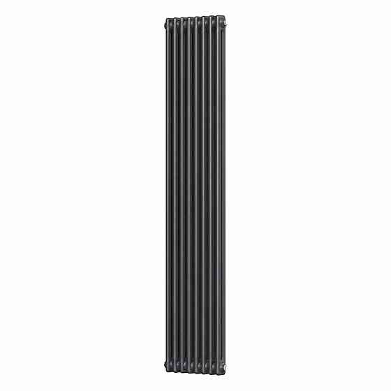 Вертикальный радиатор Calidum 2-8 380х1800, anticor, антрацит Киев