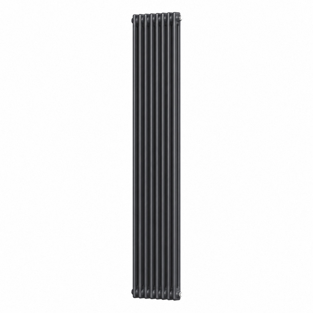 Вертикальний радіатор Calidum 2-8 380х1800, anticor, антрацит Київ - фото 3