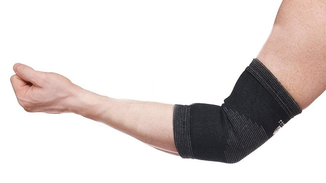 Налокітники Power System PS-6001 Elbow Support Black/Grey (пара) XL Каменское - изображение 3