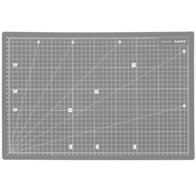 Самовосстанавливающийся коврик для резки Axent А3, трехслойный серый (7902-03-A) Винница - изображение 1