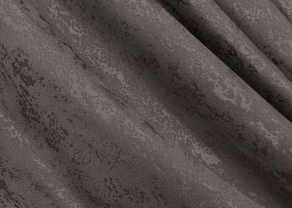 Комплект готових штор VR-Textil Льон мармур Pavliani № 1288ш Темне какао 100х270 см 2 шт (31-550) Київ - фото 14