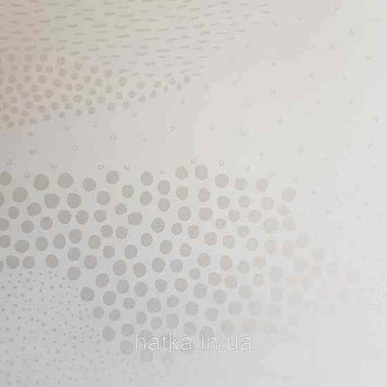 Шпалери вінілові на флізелін Caselio The Place to bed 0.53х10 м абстракція хвилі хмари сріблом на білому 3д Київ