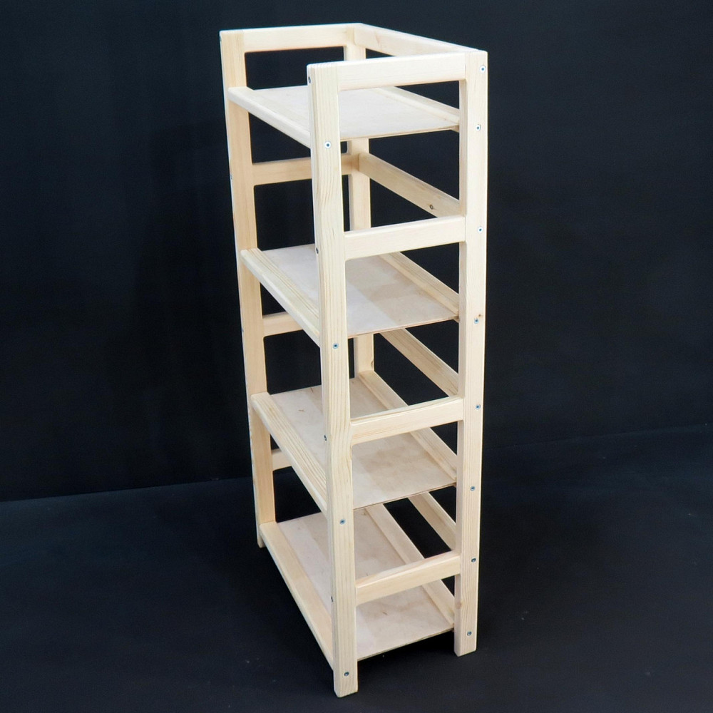 Етажерка розбірна "Лестер 50х25х111" бланже Миколаїв - фото 3