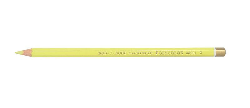 Олівець художній "Kooh-i-Noor" POLYCOLOR 3800/2 lemon yellow/лимонний жовтий, шт Київ - фото 1