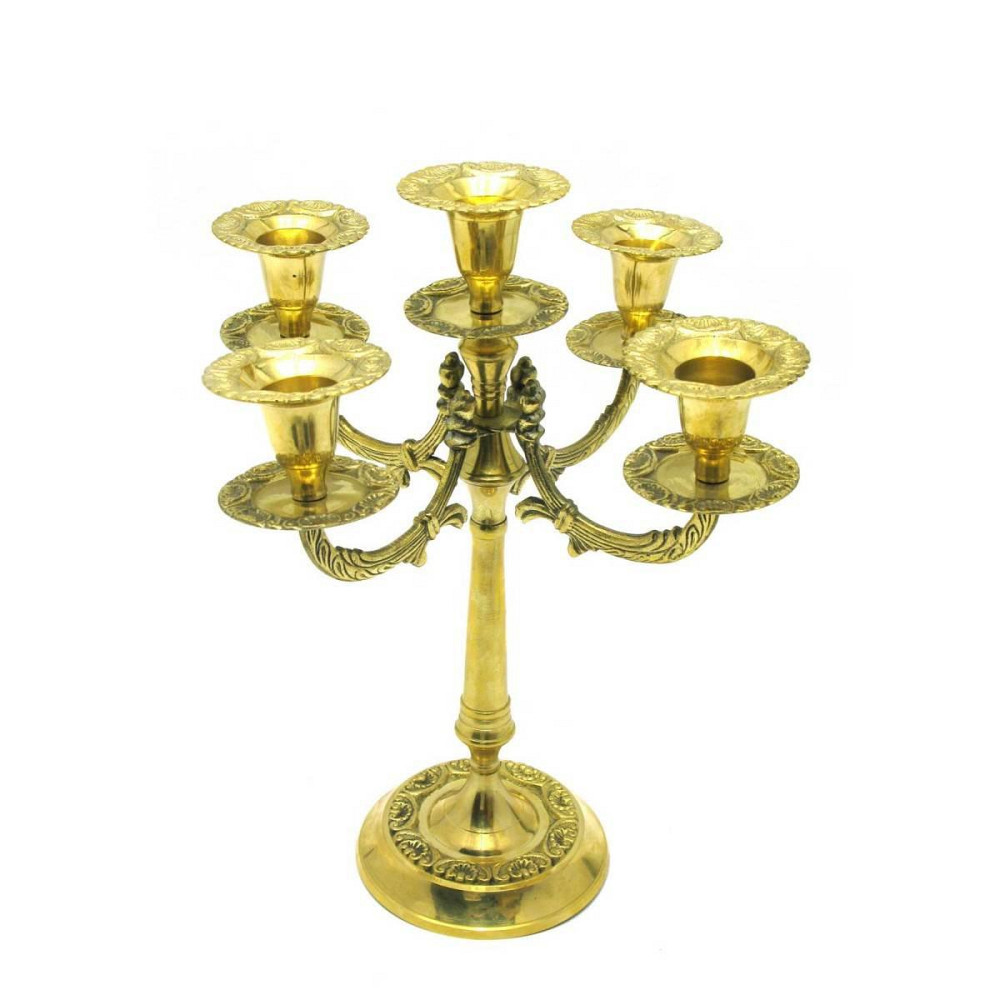 Свічник бронзовий на 5 свічок Київ - фото 1