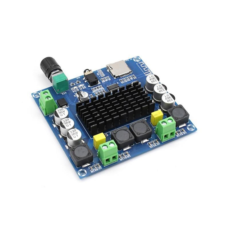 Стерео усилитель звука 2x100Вт с Bluetooth и MicroSD Киев - изображение 2