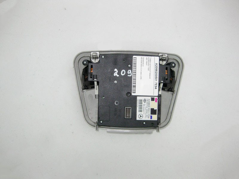 Mercedes-Benz  A2098200501 7E94 Плафон стельовий передній сірий CLK C209 Одеса - фото 2