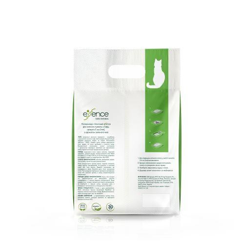 Наполнитель для кошачьего туалета Essence из тофу, с ароматом зеленого чая, 6 л Киев - изображение 4