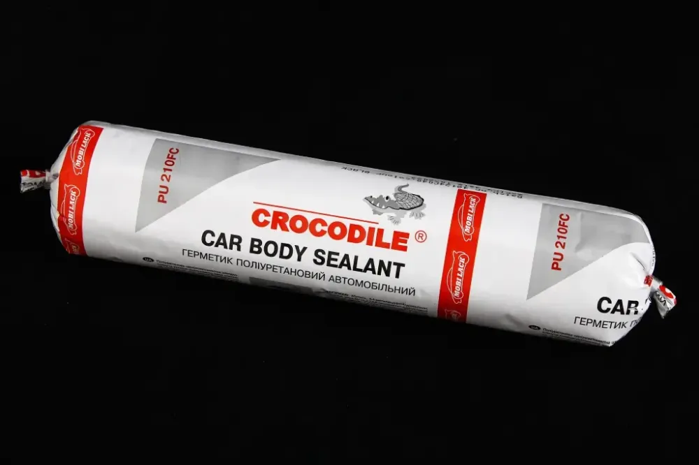 Герметик для швов колбаса Crocodile 400мл черный Винница - изображение 1