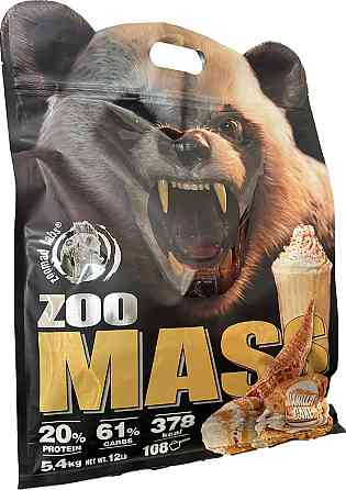 Гейнер Zoomad Labs ZooMass 5443g (Vanilla Cake) Луцк