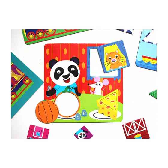 Навчальні пазли Вивчаємо форми.IQ-club для малюків 13203007, 6 карт у наборі Вінниця