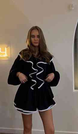 Жіночий стильний романтичний костюм двійка з якісної тканини софт Одеса