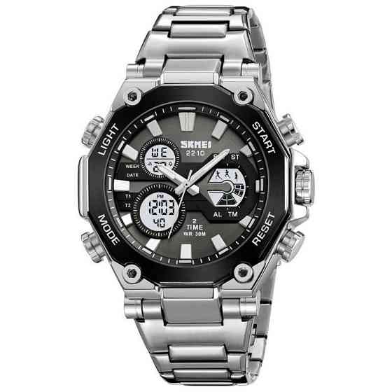 Годинник наручний чоловічий SKMEI 2210SI MI-74 Київ