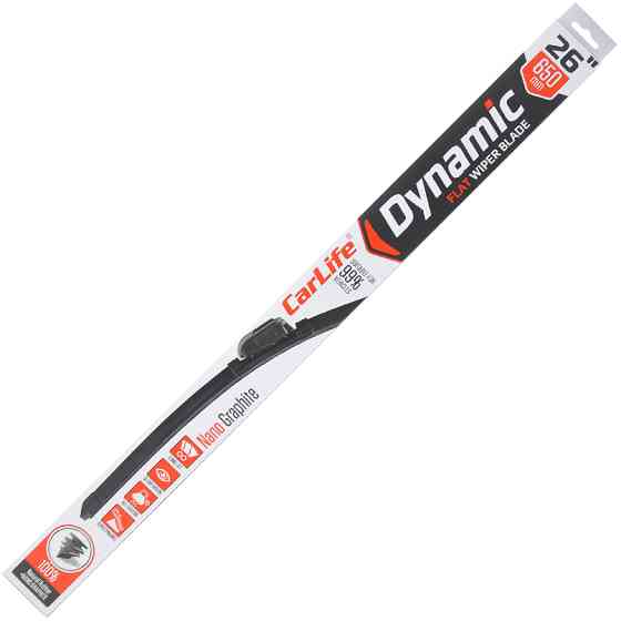 Безкаркасна щітка CarLife Dynamic 26/650мм Львів