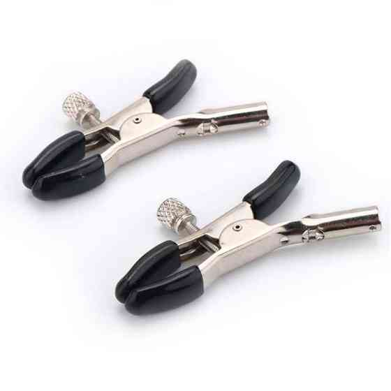 БДСМ затискачі для сосків - Чорний - Садо-мазо Вінниця