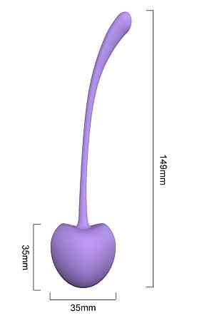 Набір вагінальних кульок Cherries Set вага: 28, 38, 56, 85, 107 Sex Aura Київ