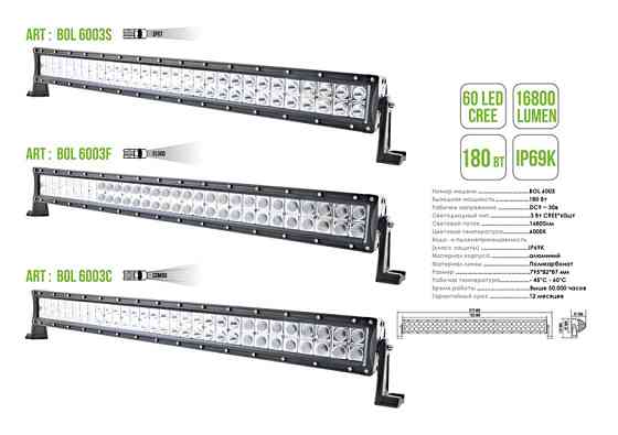 Автолампа светодиодная Belauto Cree Spot LED (60*3w) Львов