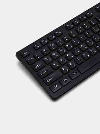 Набір 2 в 1 бездротова клавіатура та мишка 8875, чорний Винница