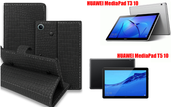 Книга-трансформер для планшета Huawei Mediapad T3 7 (Bg2-U01), цвет Black Krokodil Black Киев