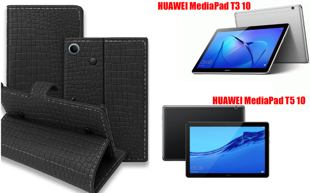 Книга-трансформер для планшета Huawei Mediapad T3 7 (Bg2-U01), цвет Black Krokodil Black Киев - изображение 1