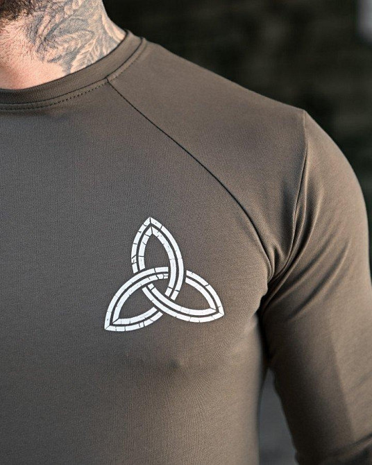 Мілітарі Лонгслів Ворон хакі ПП7877 Одеса - фото 4