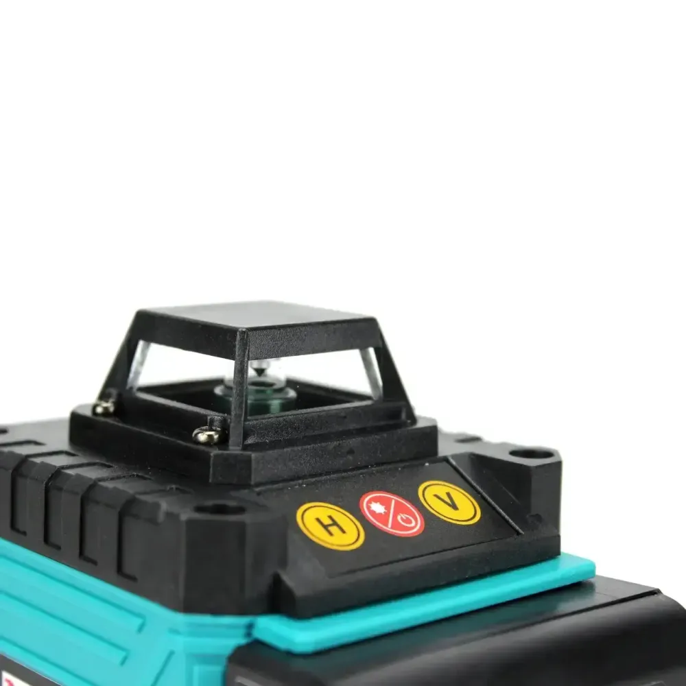 Лазерный 4D уровень аккумуляторный -2 АКБ, 16 линий, пульт ДУ, цифровой дисплей, штатив, полный набор для установки, пластиковый кейс Коломия - фото 6