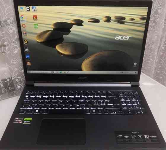 Новый Ноутбук: ASER Aspire 7/144Hz./ RTX3050/ Ryzen 5x12CPU/ RAM16GB./ SSD512Gb Киев