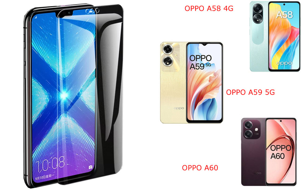 Защитное стекло NeoGlass для OPPO A58 4G, OPPO A59 5G, OPPO A60 – ультрапрозрачное и устойчивое Киев - изображение 2