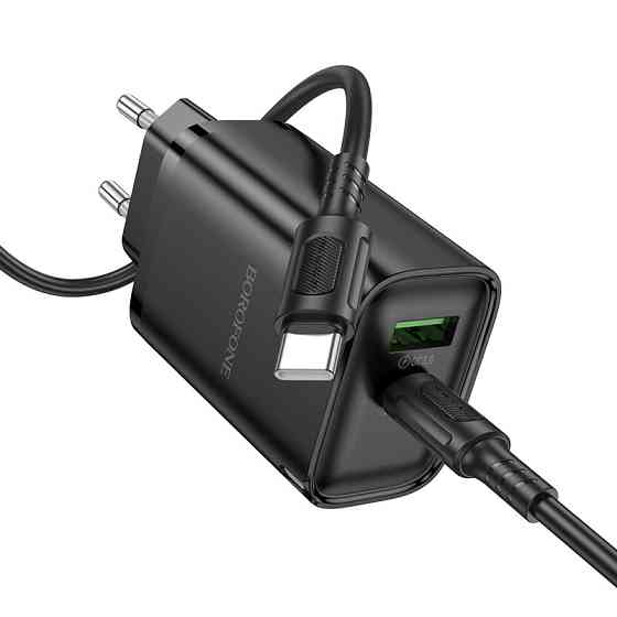 Зарядний пристрій BOROFONE BA87A Flare Star 65W чорний Київ