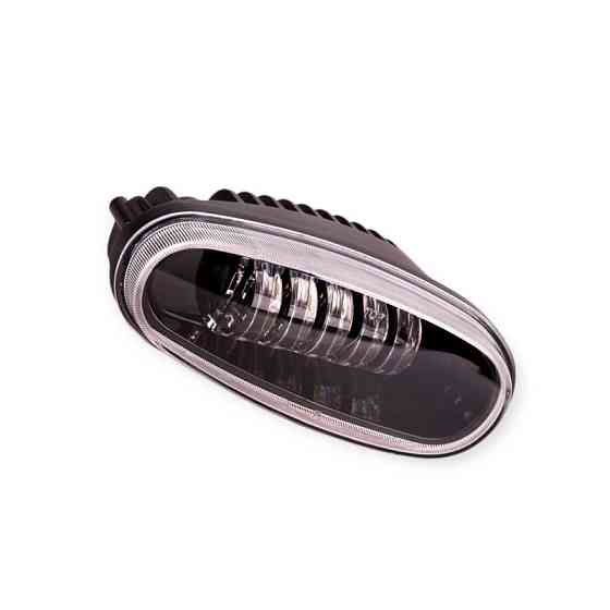 Фара Ланос LED 50W 5 диодов 6000K (к-кт 2 шт) противотуманная Мукачево