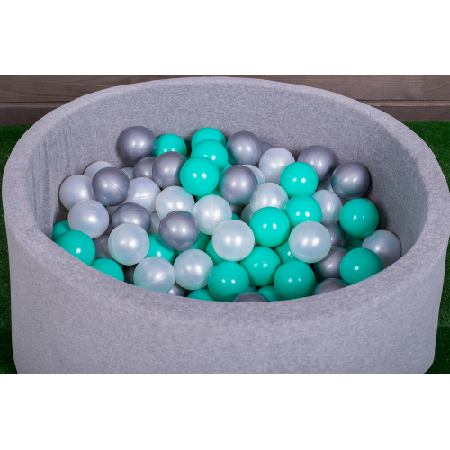 Сухой бассейн для дома Хатка, детский, серый 80 см Киев