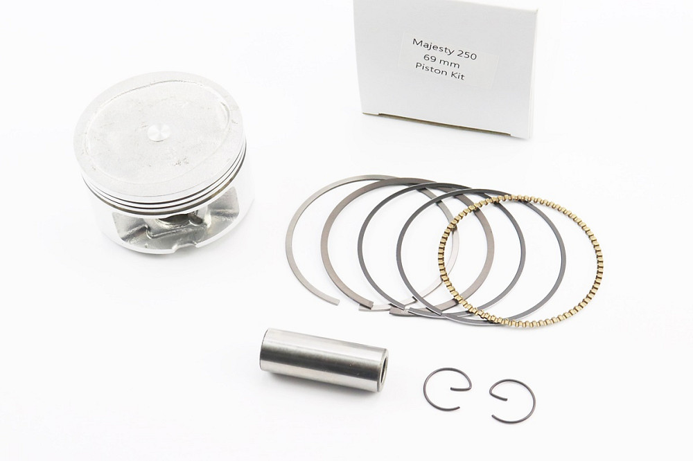Поршень к-кт Yamaha MAJESTY 250 69мм STD (палець 17мм) Тайвань Киев - изображение 1