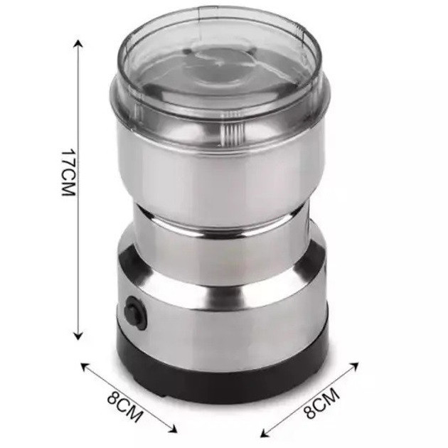 Кавомолка роторна для подрібнення кавових зерен RAF R-7113 150 Вт, Кава молочка для спец UC-66 Львів - фото 5