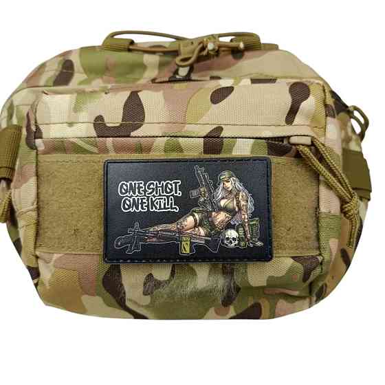 Патч / шеврон One shot One kill Запоріжжя