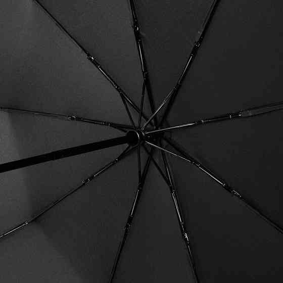 Зонтик премиум качества - Автоматический, мужской укреплённый зонт с деревянной ручкой MH-15 Львов