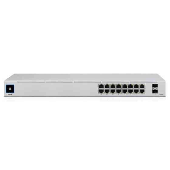 Коммутатор Ubiquiti UniFi Gen2 USW-16-POE (8xGE, 8хGE PoE+, 2xSFP, L2, 42W max) ( 2890 г ) Харьков